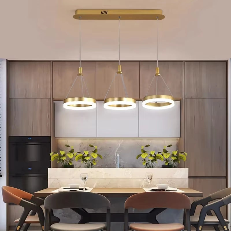 Modern Home Decor Led Lights Pendant Light Lamps for Living Room Chandeliers for Dining Room Hanging Light Indoor Lighting