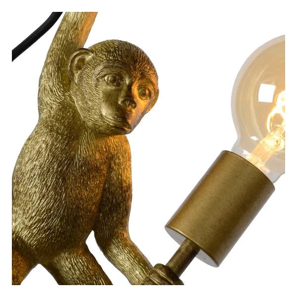Lucide EXTRAVAGANZA CHIMP - Wall light - 1xE27 - Black - Lights Zone