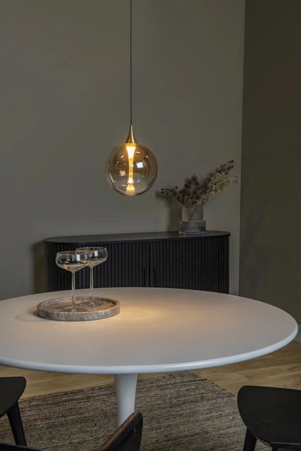 Lucide GISELA - Pendant light - Ø 16 cm - LED Dim. - 1x5W 2700K - Amber - Lights Zone