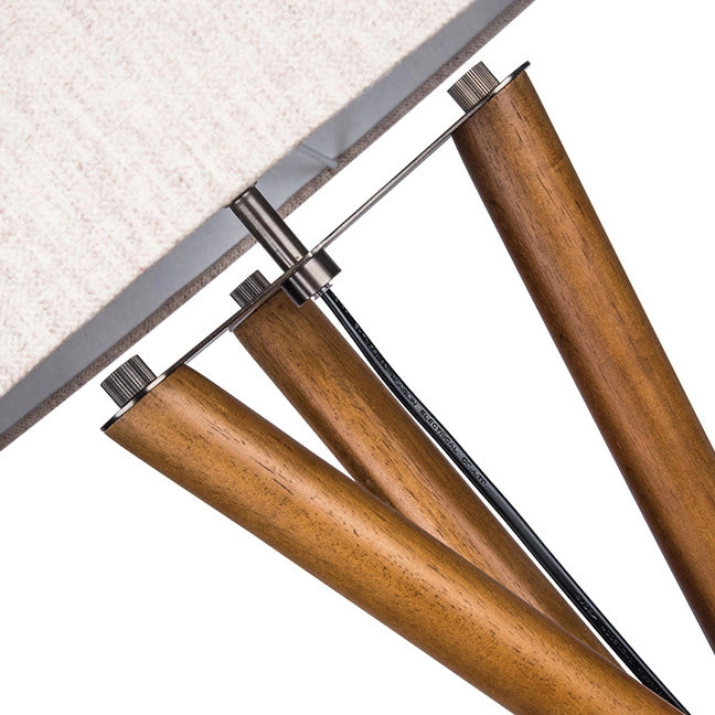 Wisteria Lilian Wood Floor Lamp – Natural