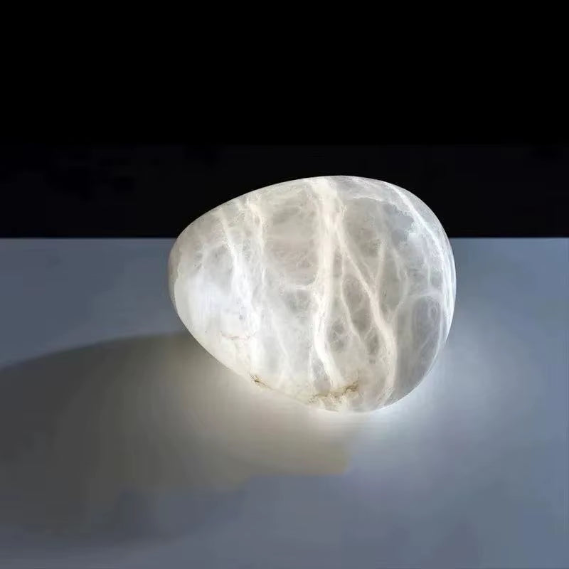 Modern Snowflake Gypsum LED Marble Chandelier