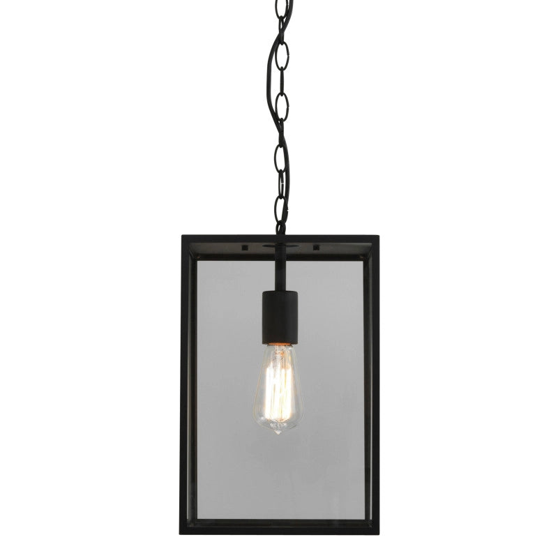 Astro Homefield 360 Pendant Porch Lantern – Textured Black - Lights Zone