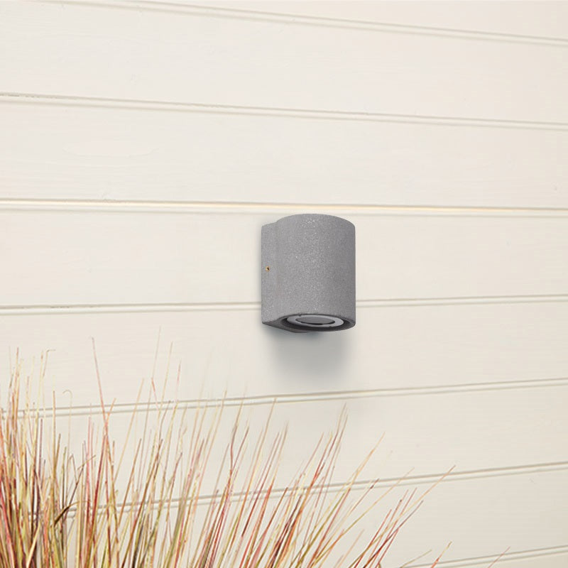 Westport Hampton 120 LED Outdoor Wall Light – Concrete Grey (IP65)