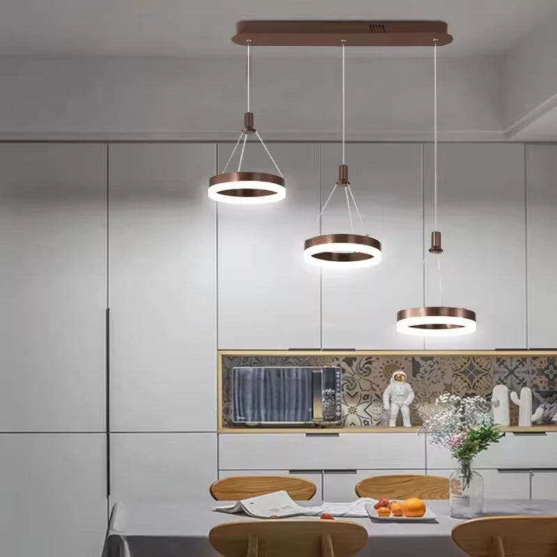 Modern Home Decor Led Lights Pendant Light Lamps for Living Room Chandeliers for Dining Room Hanging Light Indoor Lighting