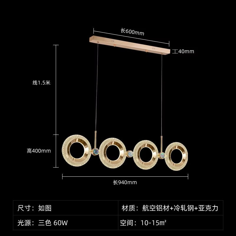 Modern Home Decor Led Lights Pendant Light Lamps for Living Room Chandeliers for Dining Room Hanging Light Indoor Lighting