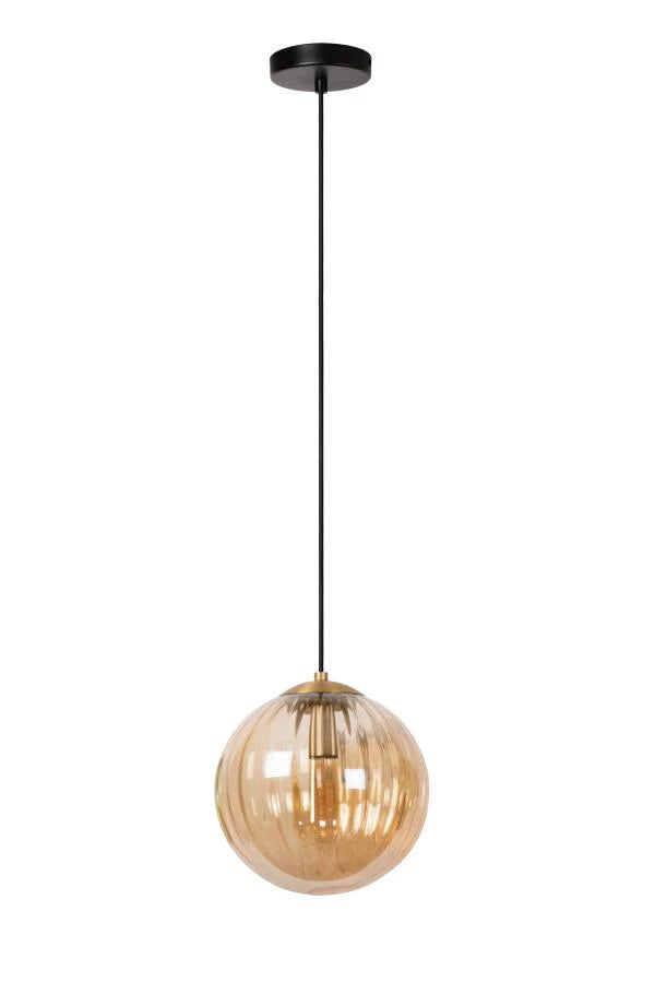 Lucide MONSARAZ - Pendant light - Ø 25 cm - 1xE27 - Amber - Lights Zone