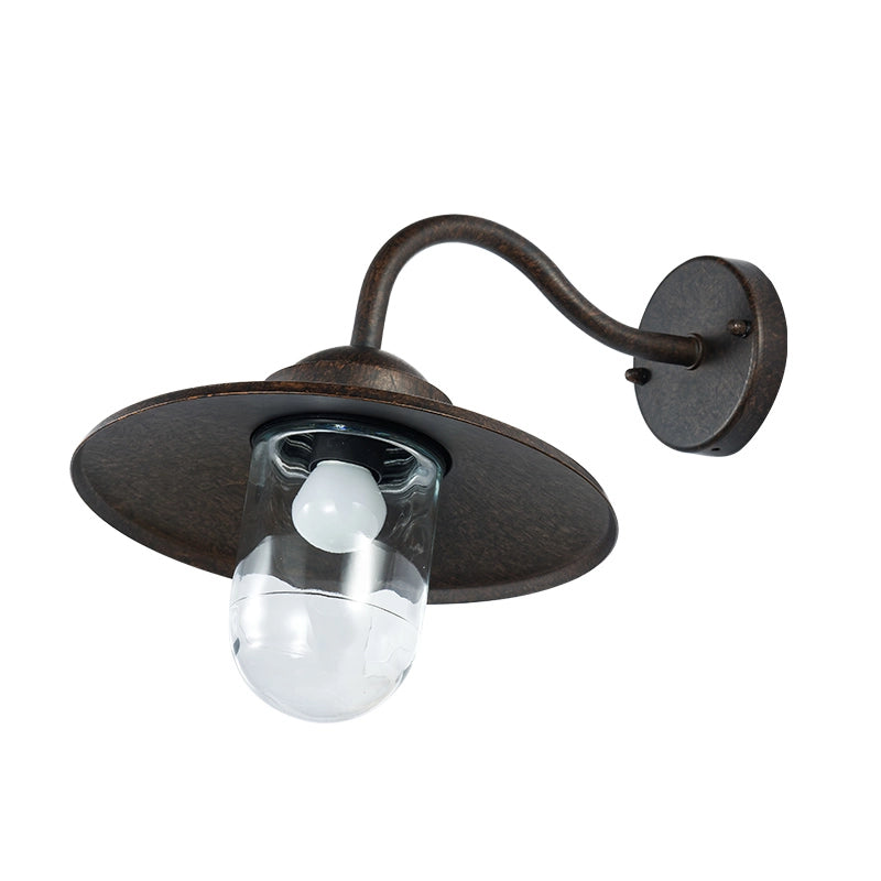 Edit Perth Outdoor Wall Light – Coffee Brown (IP44)