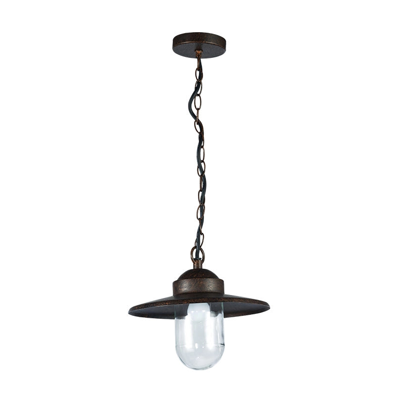 Edit Perth Pendant Porch Lantern – Coffee Brown (IP44)