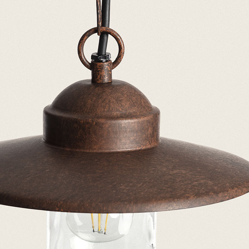 Edit Perth Pendant Porch Lantern – Coffee Brown (IP44)