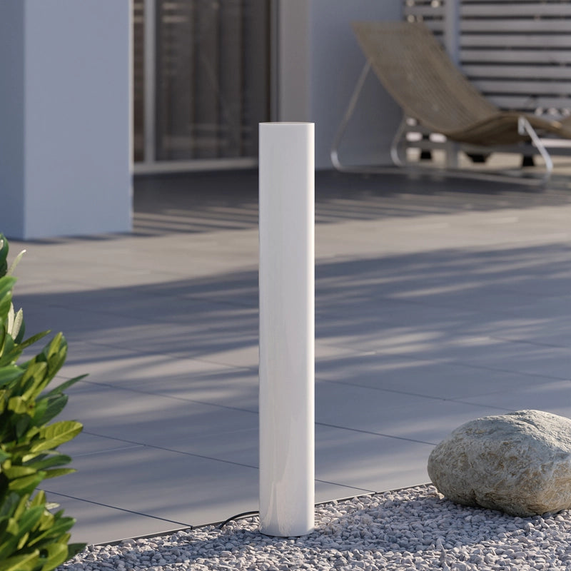 Suri 365 Shard Solar LED Outdoor Post Feature Light – White (IP55)