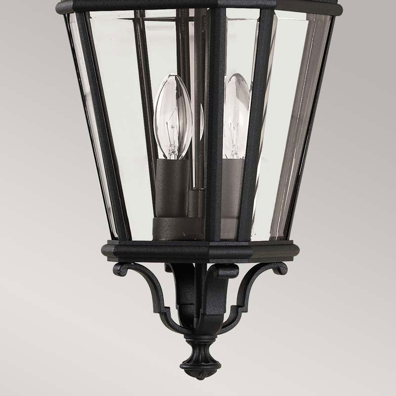 Feiss Cotswold Lane Outdoor Porch Pendant Light – Black
