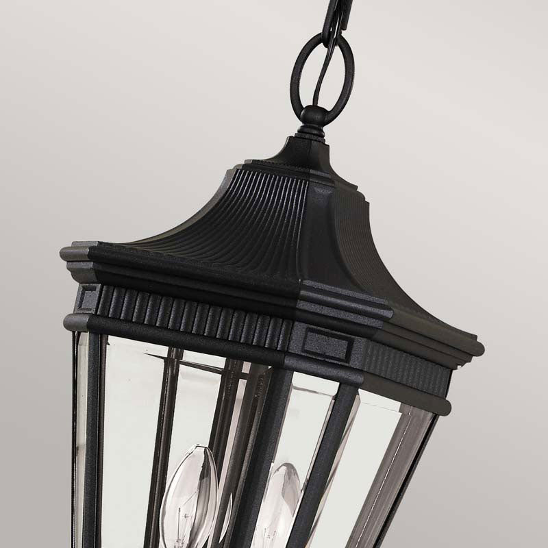 Feiss Cotswold Lane Outdoor Porch Pendant Light – Black