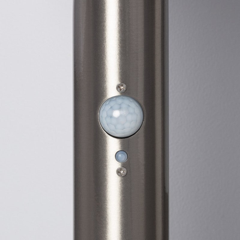 Helios 6W Cool White Solar LED Post Light with Motion Sensor – Stainless Steel (IP44)