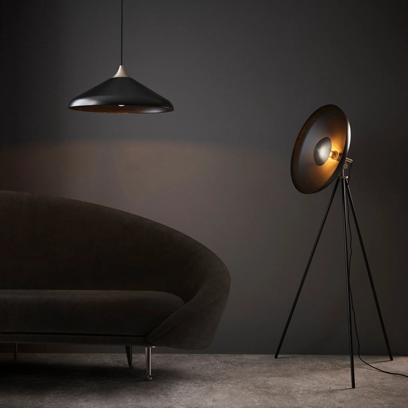 Luxia Windsor Floor Lamp — Matt Black