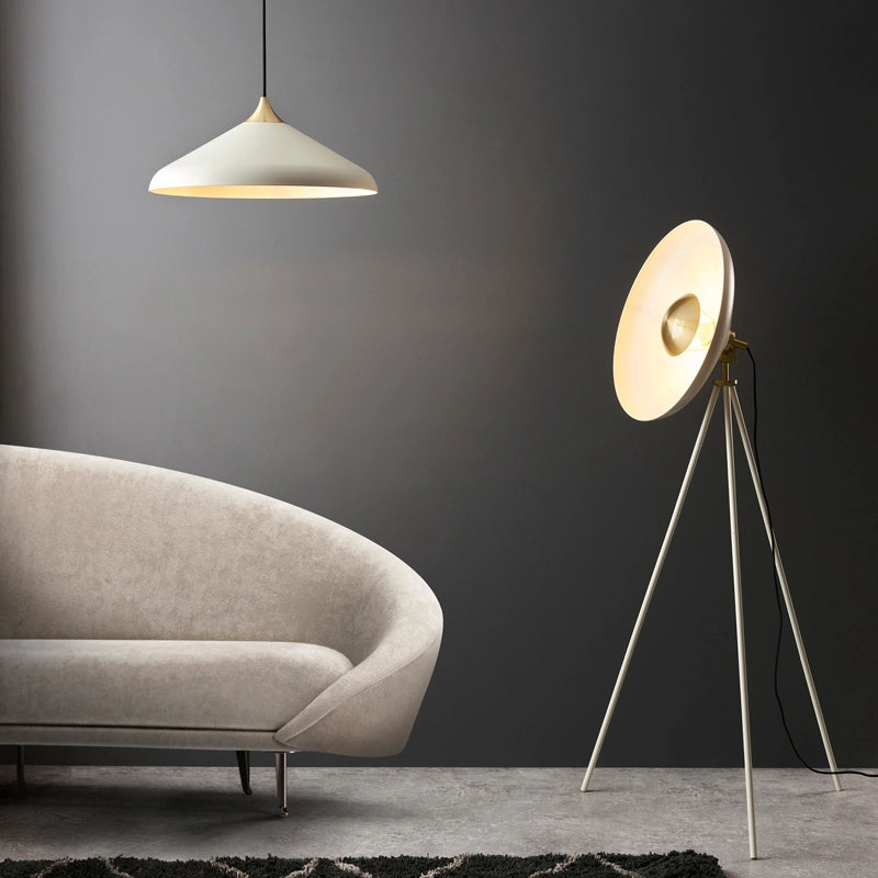 Luxia Windsor Floor Lamp — Matt White