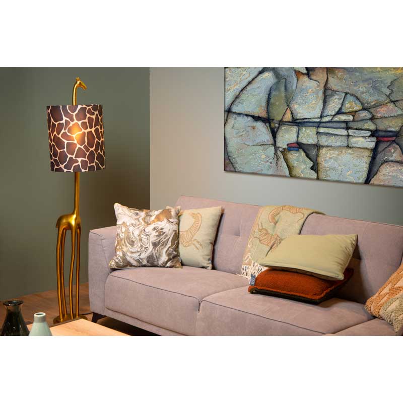 Lucide Extravaganza Miss Tall Floor Lamp — Matt Gold