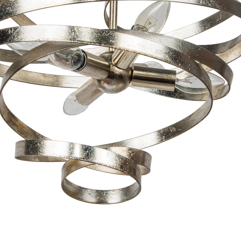 Wisteria Isla Ceiling Pendant Light — Silver