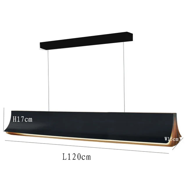 Luxury LED Chandelier: Modern Hanging Light for Dining & Office