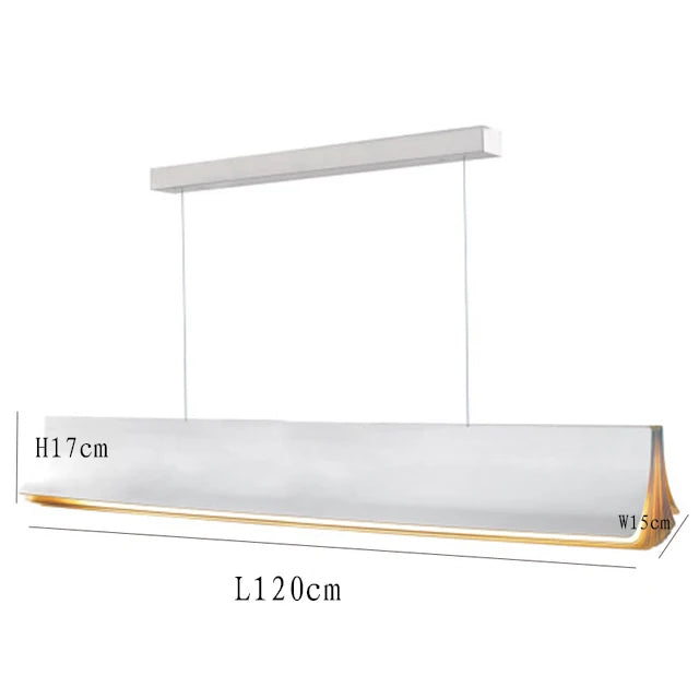 Luxury LED Chandelier: Modern Hanging Light for Dining & Office