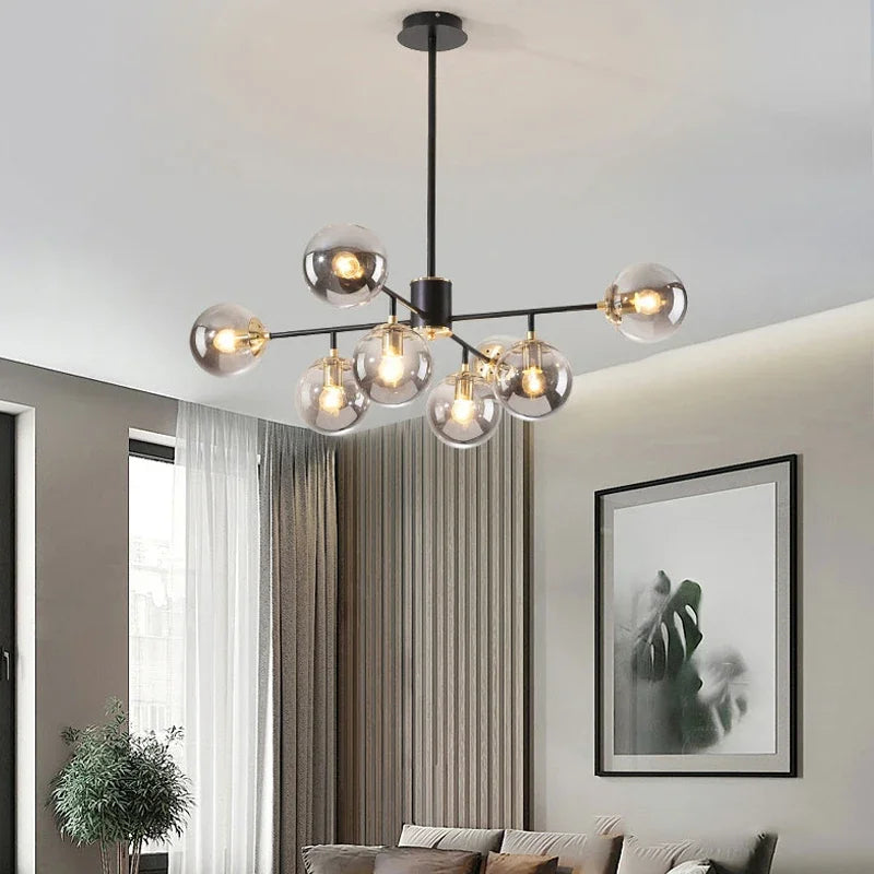 Modern LED Crystal Ceiling Light