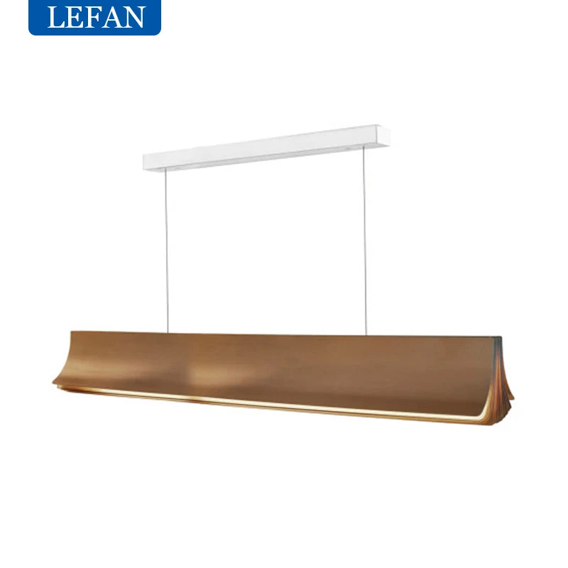 Luxury LED Chandelier: Modern Hanging Light for Dining & Office