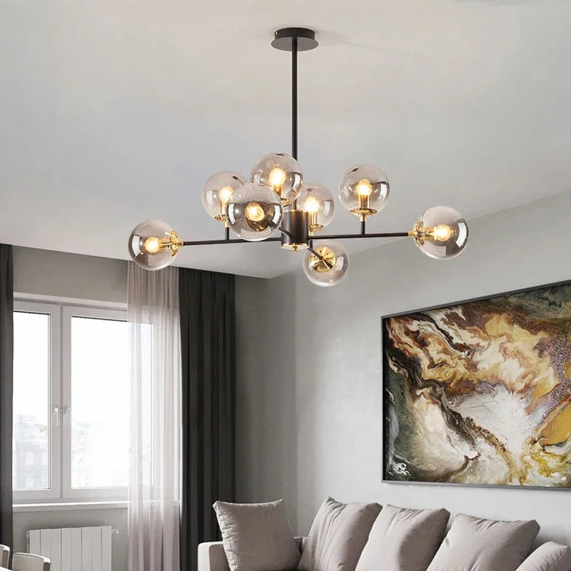 Modern LED Crystal Ceiling Light