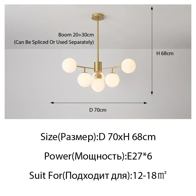 Modern LED Crystal Ceiling Light