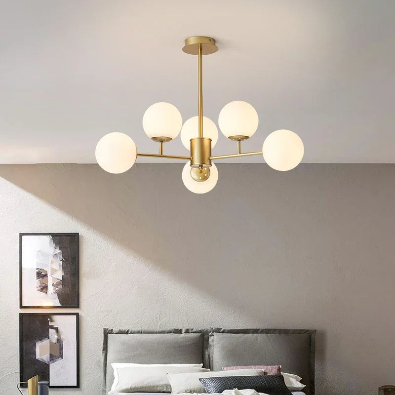 Modern LED Crystal Ceiling Light