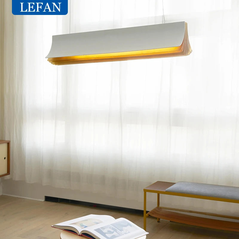 Luxury LED Chandelier: Modern Hanging Light for Dining & Office