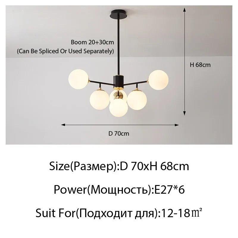 Modern LED Crystal Ceiling Light