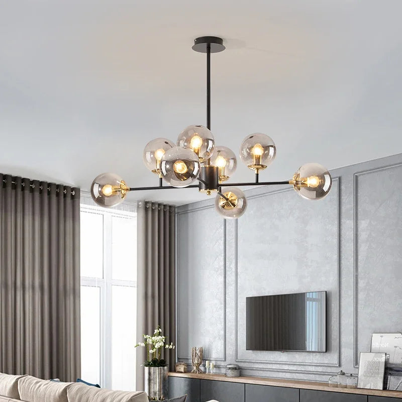 Modern LED Crystal Ceiling Light