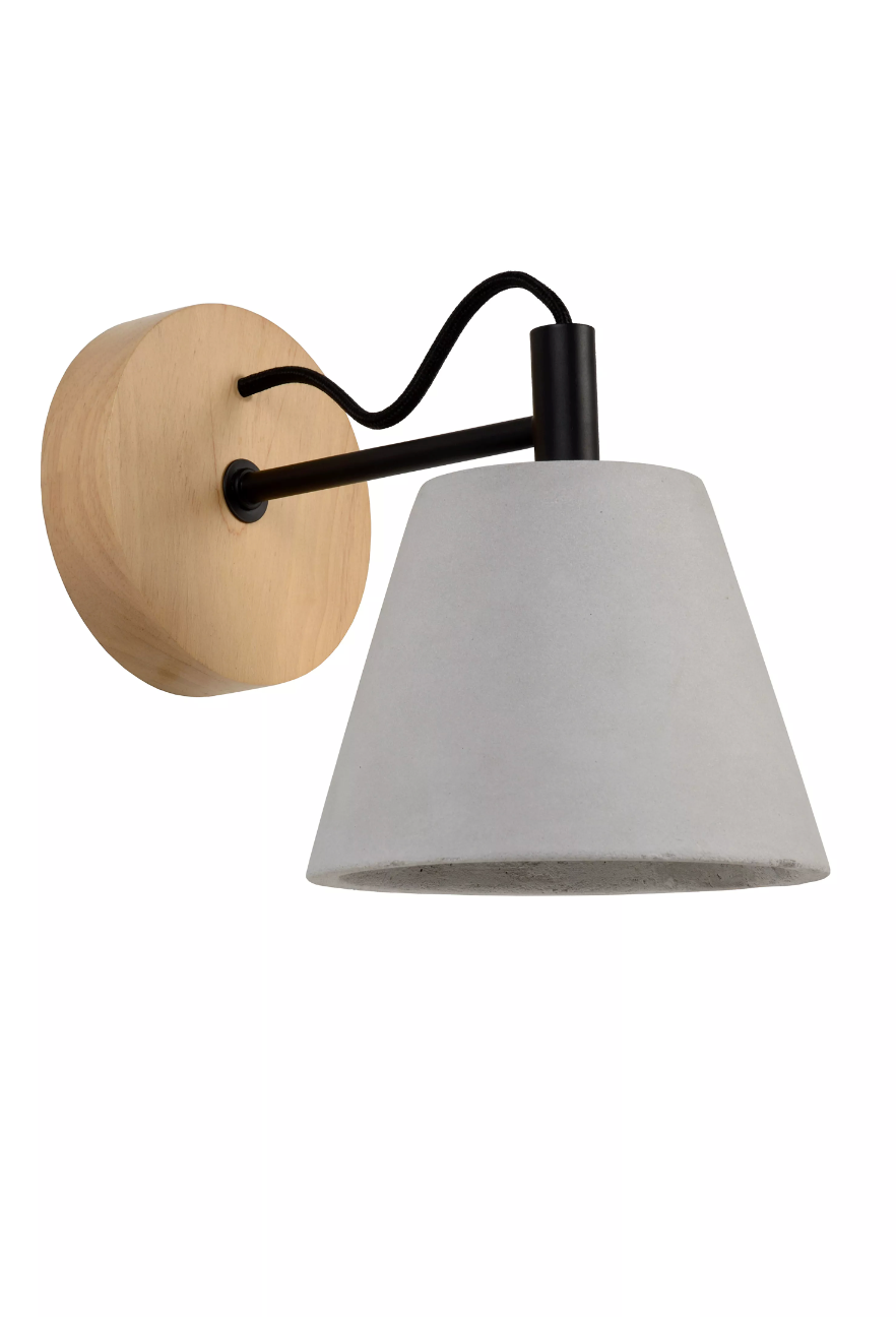 Lucide POSSIO - Wall light - 1xE14 - Grey - Lights Zone