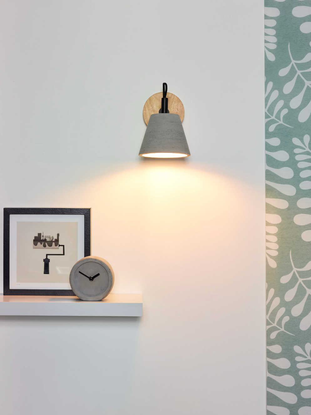 Lucide POSSIO - Wall light - 1xE14 - Grey - Lights Zone
