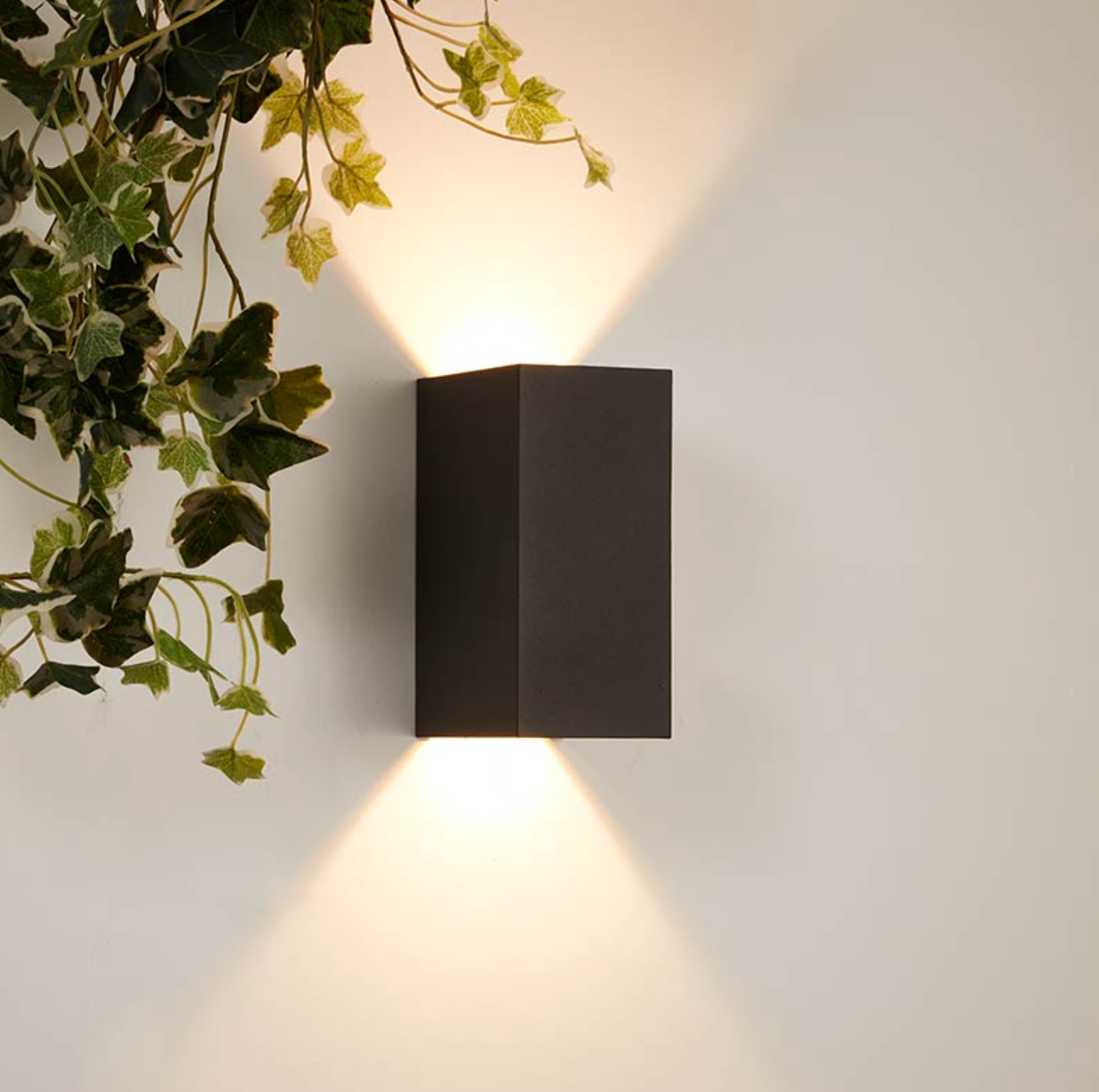 Edit Galway LED Outdoor Up &Lamp; Down Wall Light - Anthracite