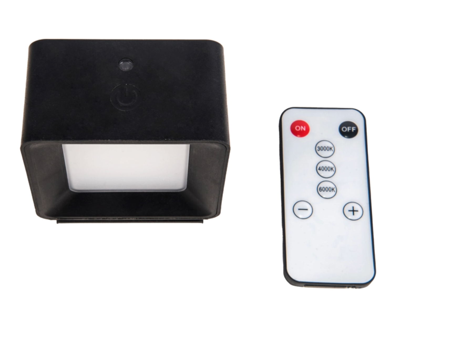 Edit Lefkada USB Rechargeable LED Outdoor Wall Light with Remote Control - Black
