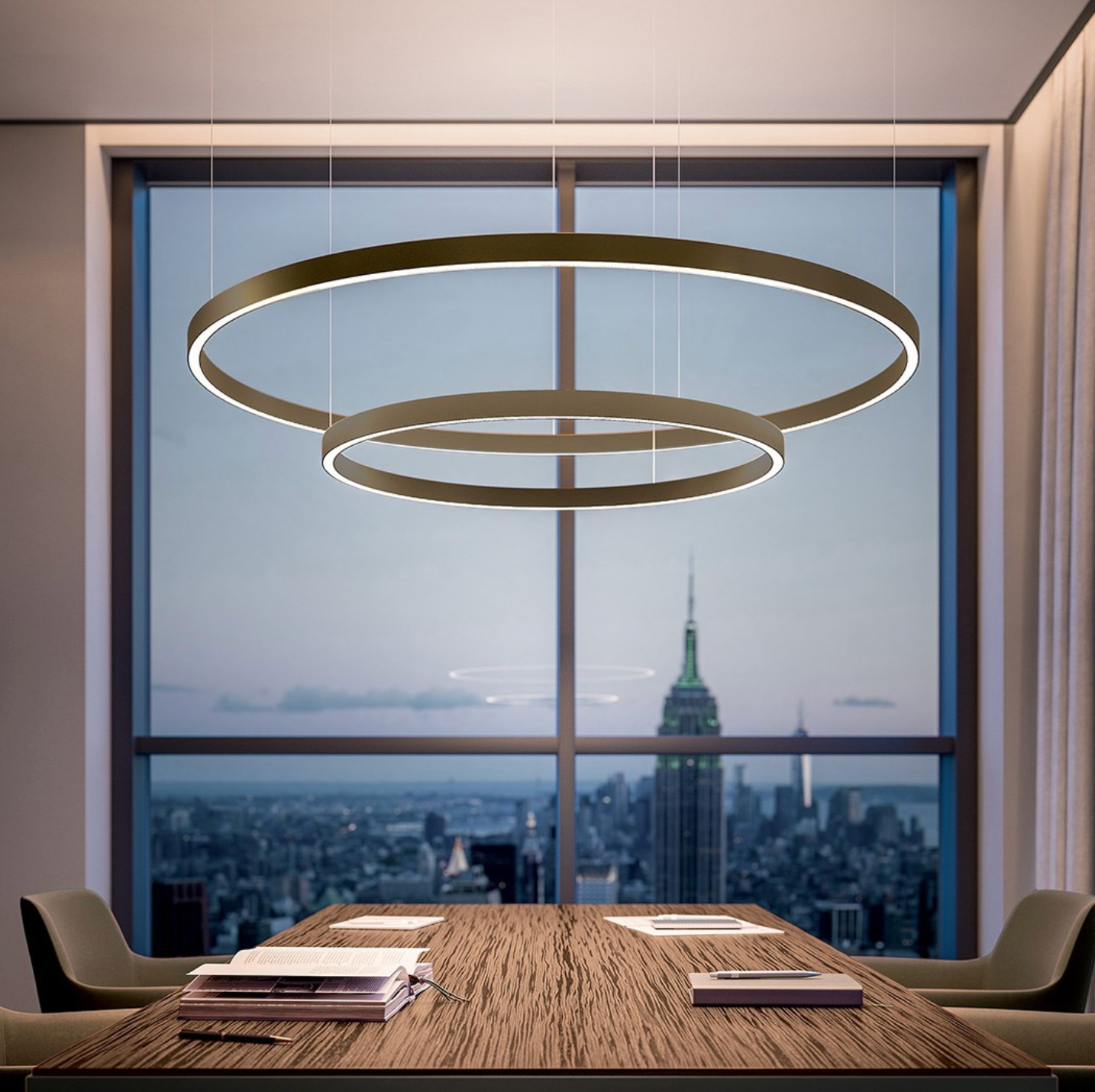 Quadrifoglio Group Planet Pendant