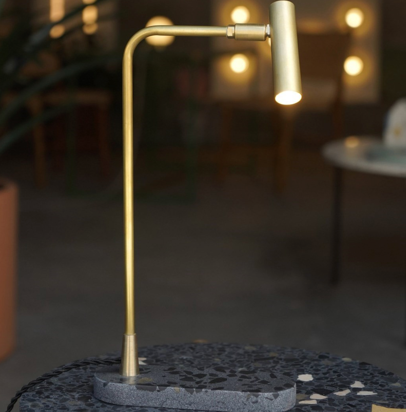 Contain Book Table Lamp