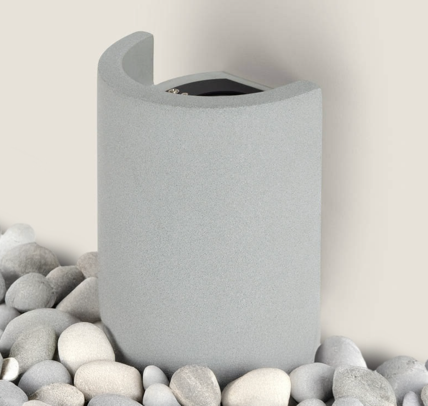 Westport Hampton LED Uplighter Ground Light – Concrete