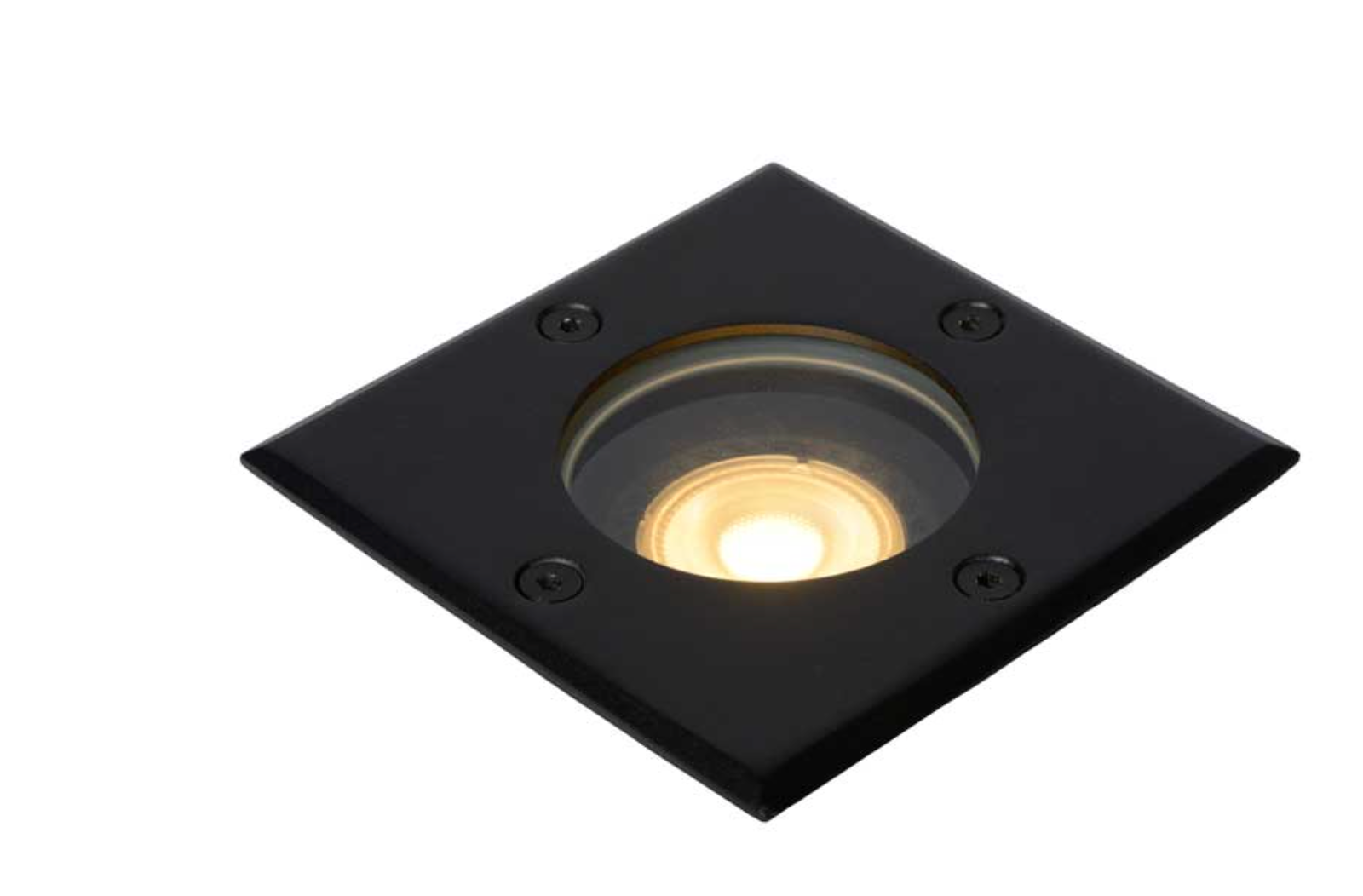 Lucide Biltin Square Outdoor Deck Light – Black