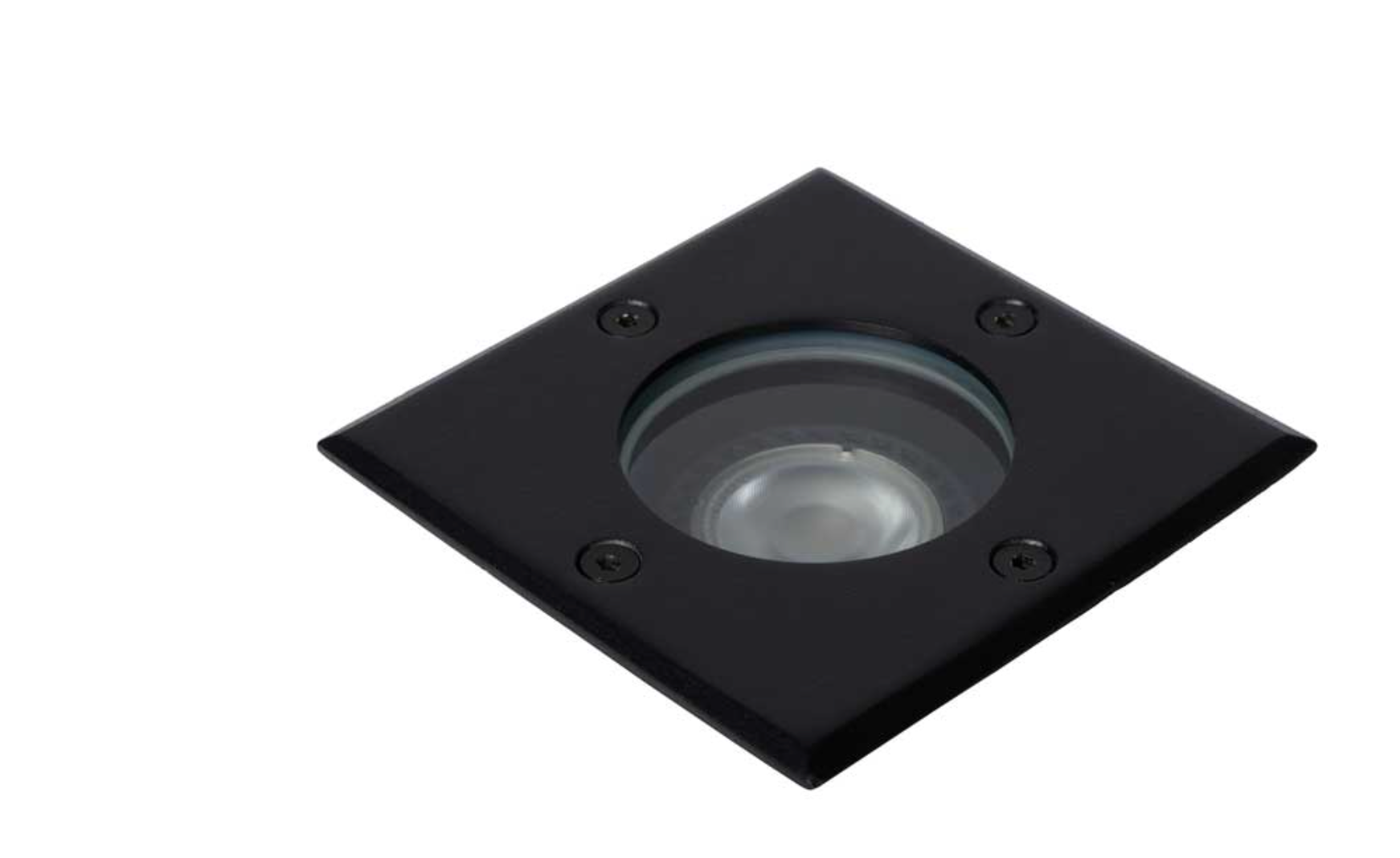Lucide Biltin Square Outdoor Deck Light – Black