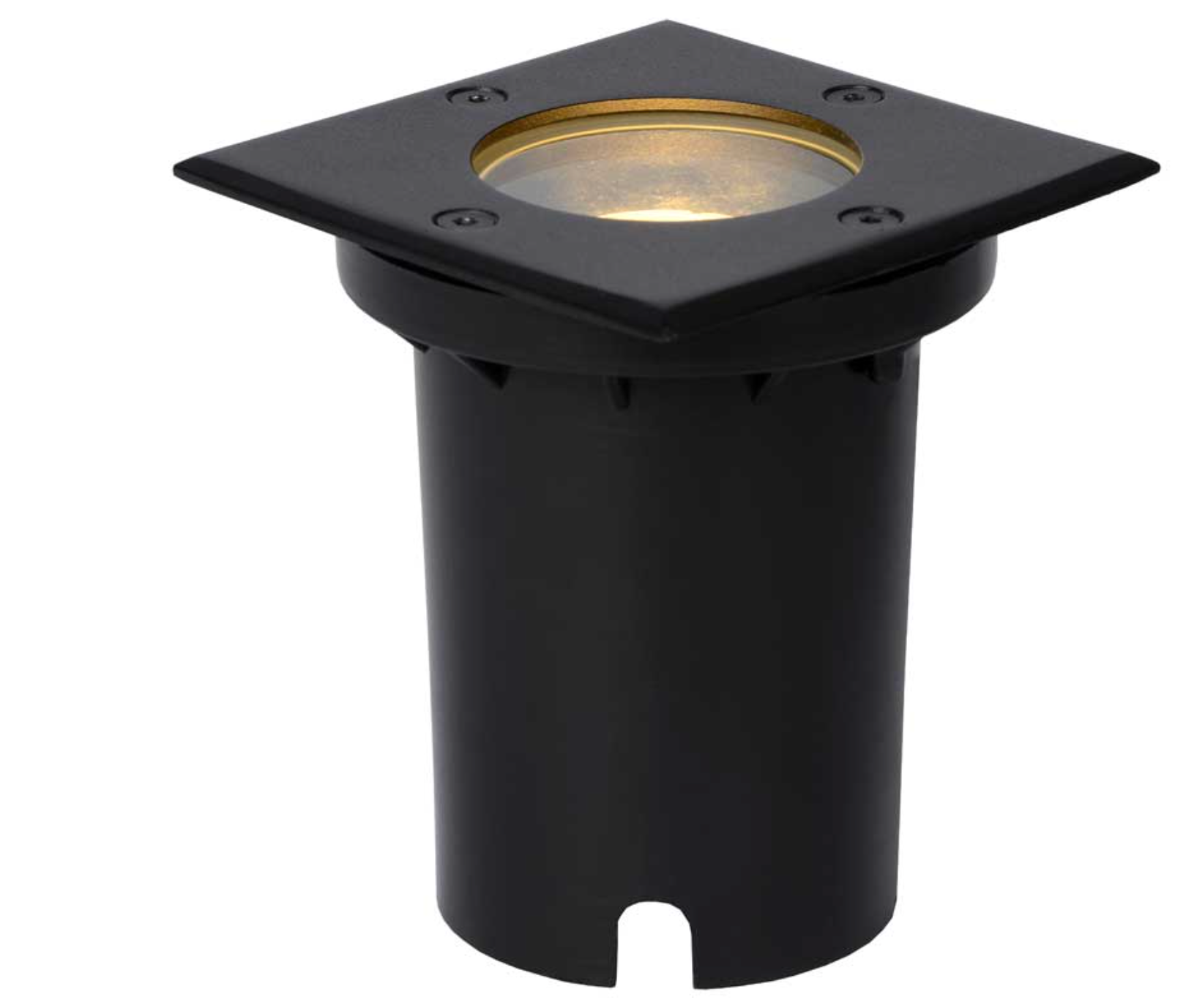 Lucide Biltin Square Outdoor Deck Light – Black