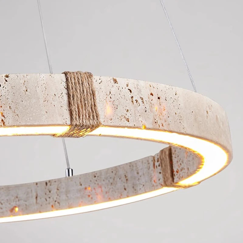 Stone Series Chandelier - Contemporary Lighting Fixture for Living and Dining Spaces