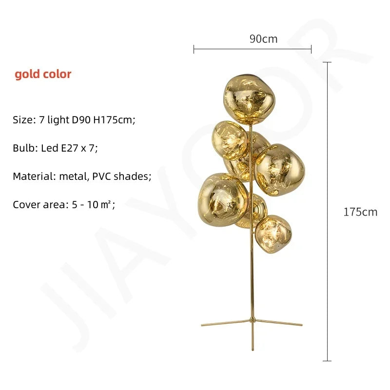 Luxury Lava Floor Lamp - Designer's Choice for Living Room & Bedroom Ambiance