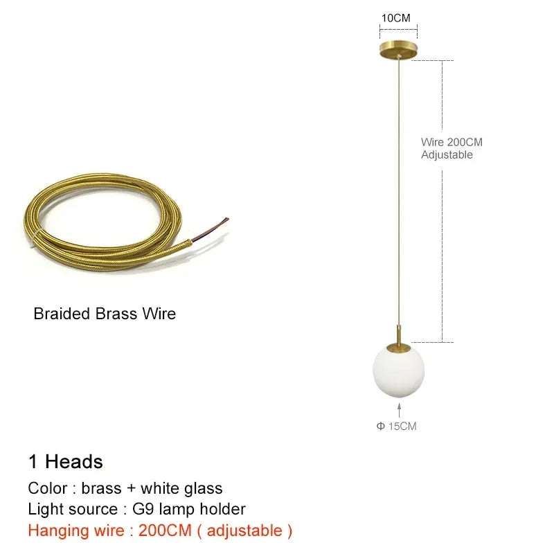 Modern LED Crystal Ceiling Light