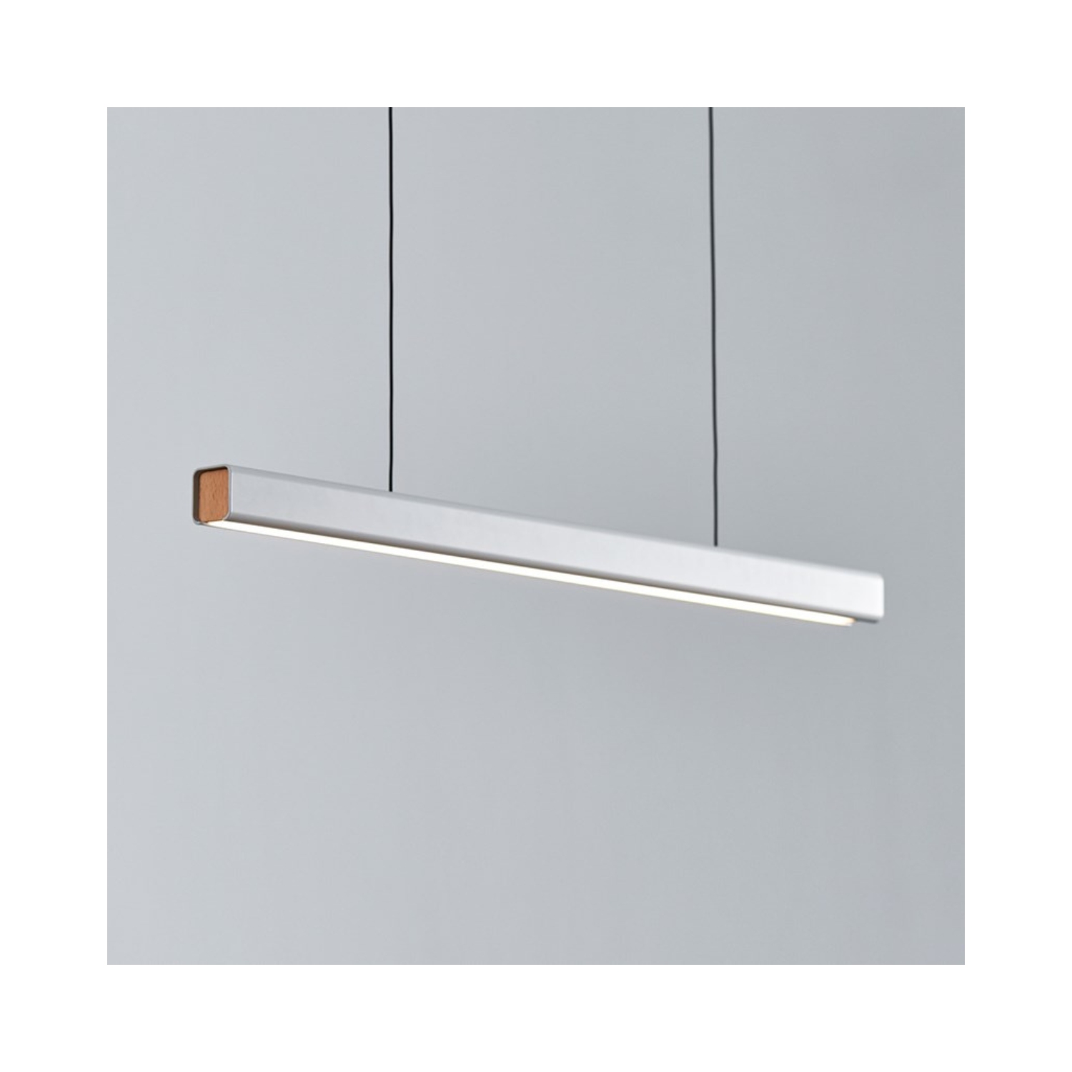 OUTLET Seed Design Mumu P120 White & Beech LED Pendant - Lights Zone