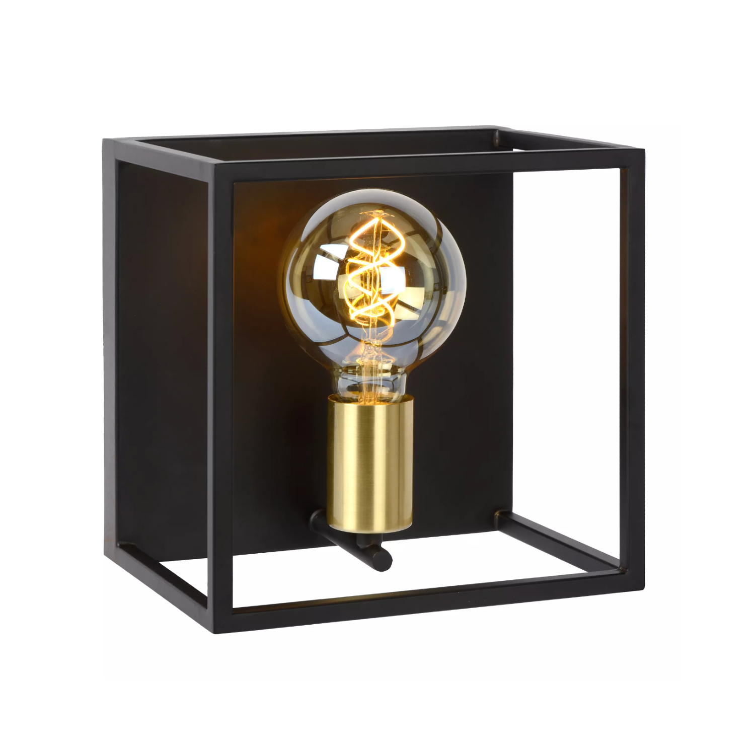 Lucide RUBEN - Wall light - 1xE27 - Black - Lights Zone