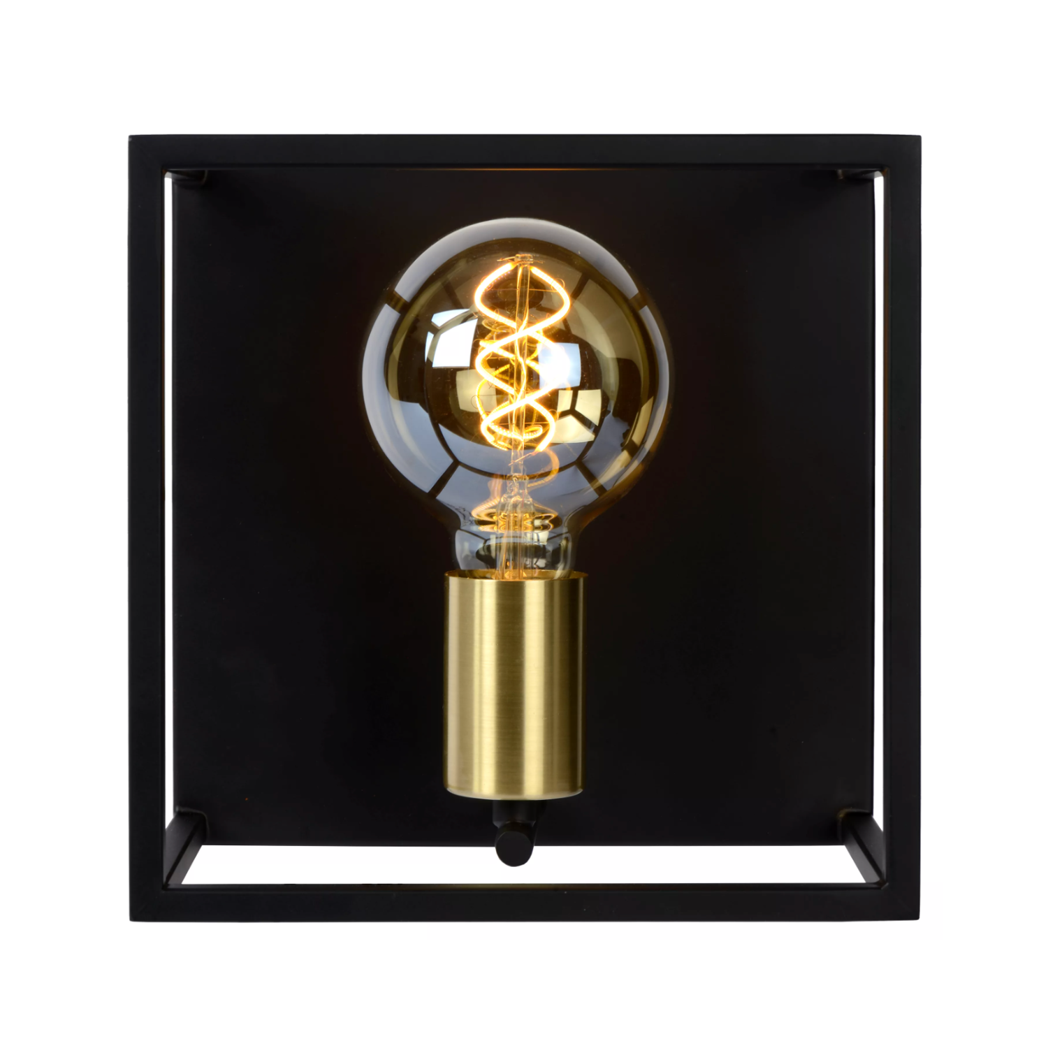 Lucide RUBEN - Wall light - 1xE27 - Black - Lights Zone