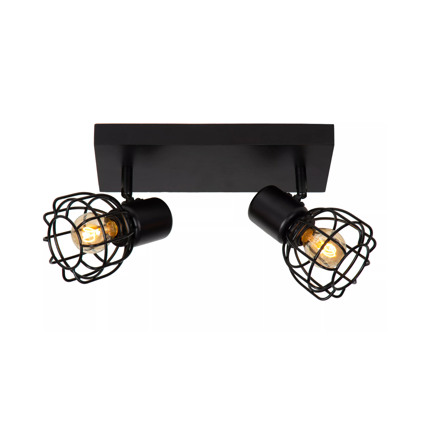 Lucide FILOX - Ceiling spotlight - 2xE14 - Black - Lights Zone