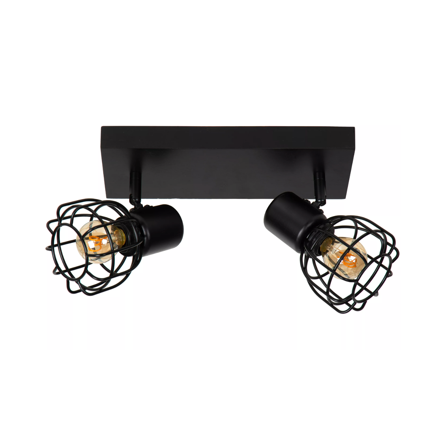 Lucide FILOX - Ceiling spotlight - 2xE14 - Black - Lights Zone