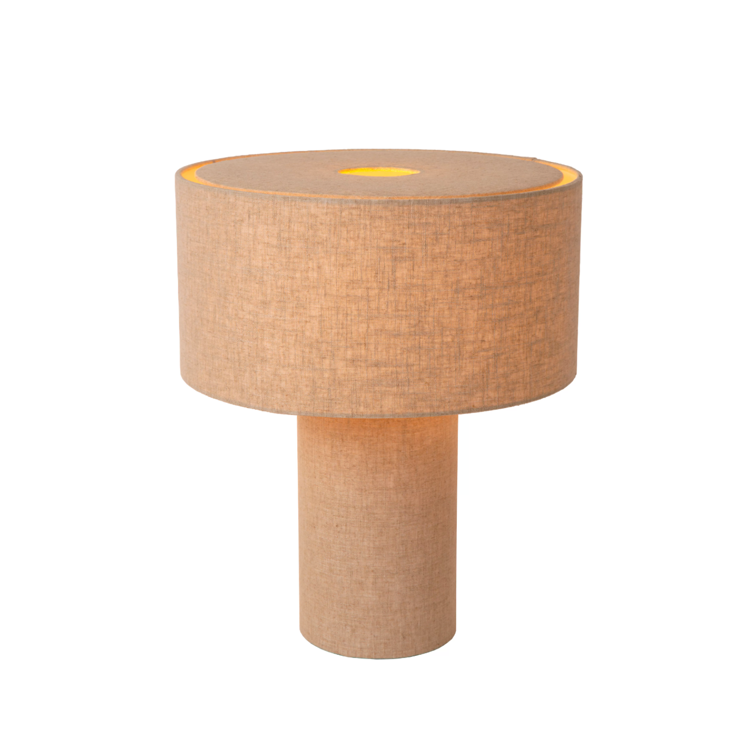 Lucide LEEROY - Table lamp - 1xE27 - Taupe - Lights Zone